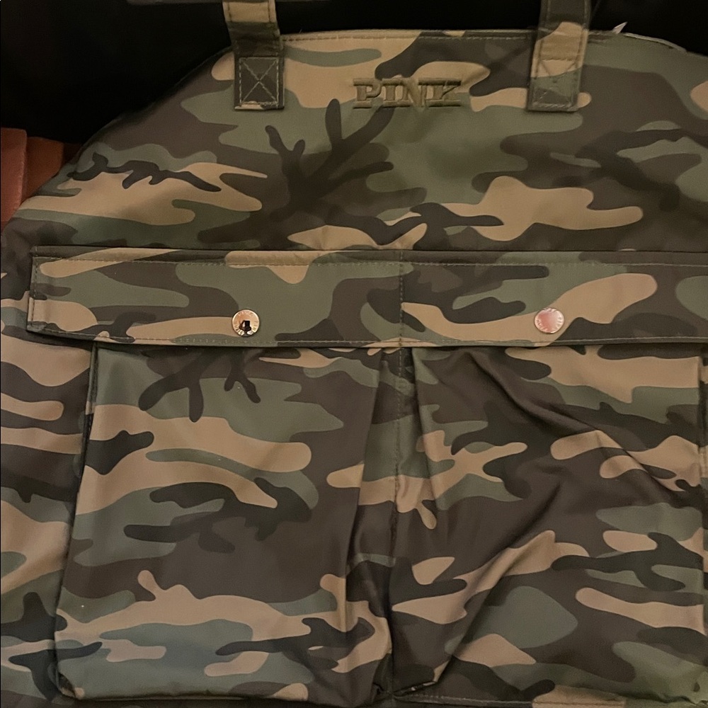 PINK Victoria's Secret Camo Bag